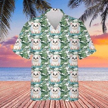 Discover polar bear cub Hawaiians