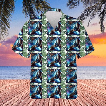 Discover Sasquatch in Spaceship Hawaiians
