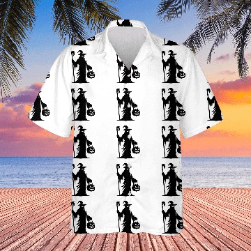 Discover Fun Magic Children's Halloween Pumpkin Party Hawaiian Shirts