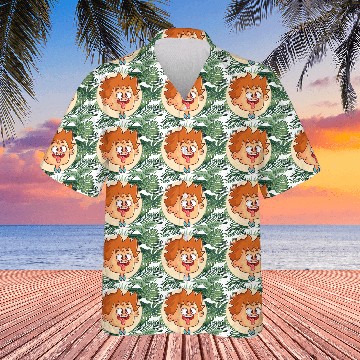 Discover Funny Hawaiians Fun Loving Face Silly Stick-Out