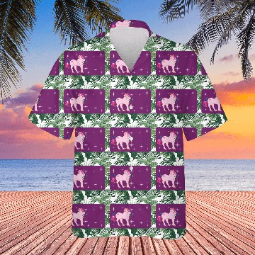 Discover Fantasy unicorn - purple - design for girls Hawaiians
