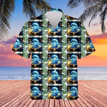 Discover Blue Gold Crypto Coin Hawaiians