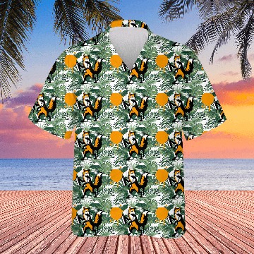 Discover Graffiti Fox in Creative Stencil Style Hawaiians