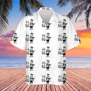 Discover Japanese Samurai design Hawaiian Shirts