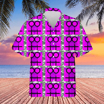 Discover Women Symbol with Lavender Triangle Hawaiians