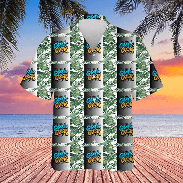 Discover Graffiti Style Game Over Illustration Hawaiians