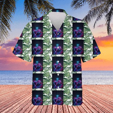 Discover Cyberpunk Gaming Controller Hawaiians