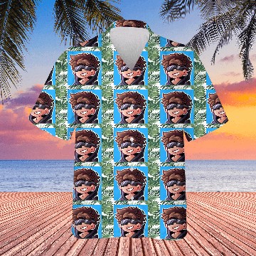 Discover Cool Gamer Hawaiians – XP Vortex Cartoon Style