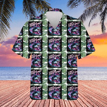 Discover Lost in Cosmic Adventure Shark Hawaiians