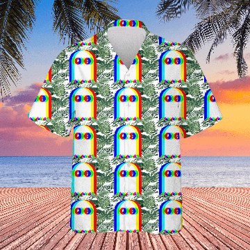 Discover Trippy Ghost Vaporwave Halloween Rave EDM Music Hawaiians