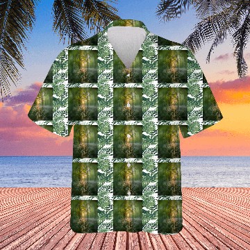 Discover Sunlit Forest with Wildflowers Hawaiians