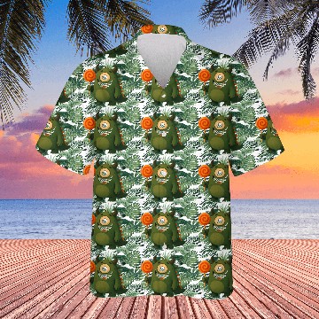 Discover Whimsical Monster with Lollipop Hawaiians