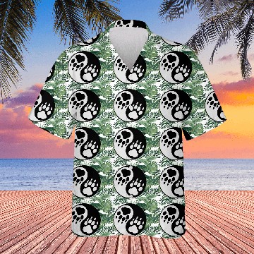 Discover wolf paw ying yang Hawaiians