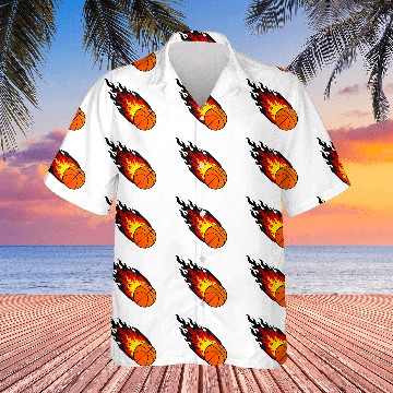 Discover Fireball Basketball Germany Hawaiian Shirts