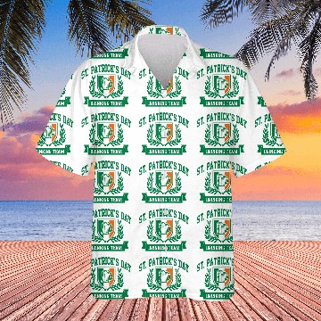 Discover st. patrick's day drinking team Hawaiian Shirts