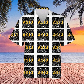 Discover ASIJ Black Patterned Hawaiians