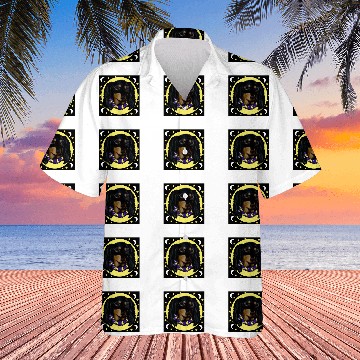 Discover Long Haired Black Dachshund Hawaiian Shirts
