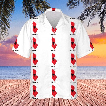 Discover Flags and countries Albania Polo Hawaiian Shirts