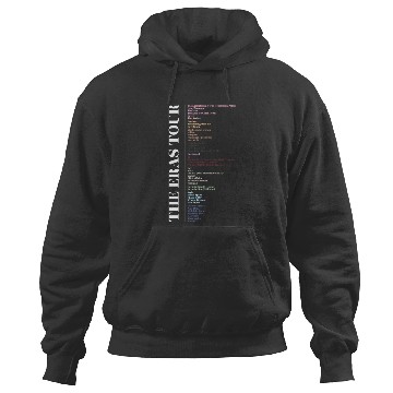 Discover ERAS TOUR Setlist Hoodies