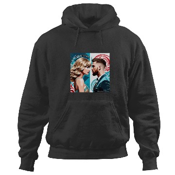 Discover taylorr Swift and Travis Kelce art Hoodies