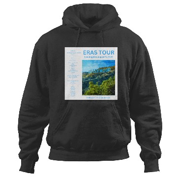 Discover Eras Tour Setlist - Los Angeles Night 6 Hoodies