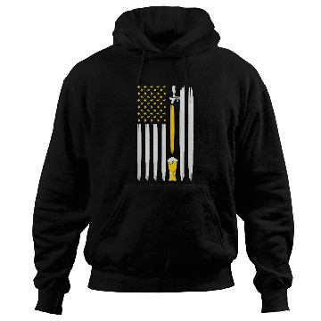 Discover Brewers US Flag Beer Brewmaster Hoodies