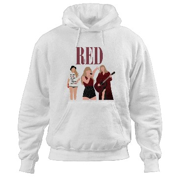 Discover taylorswift red eras tour art Hoodies