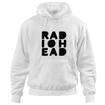 Discover Simple Bold Text Radiohead Hoodies
