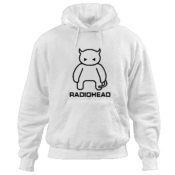 Discover Radiohead Black Fat Devil Hoodies