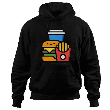 Discover burger Hoodies