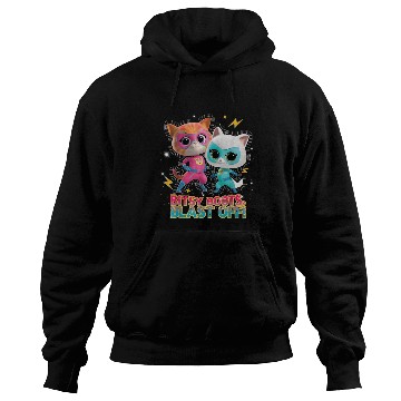 Discover Disney Junior SuperKitties Ginny and Bitsy Boots Blast Off! Hoodies