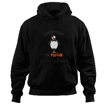 Discover Puffin Iceland parrot diver bird north gift Hoodies