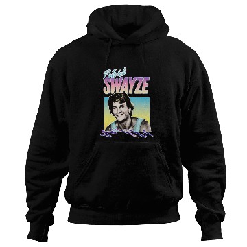 Discover Patrick Swayze Retro 90s Styled Fanart Essential Hoodies