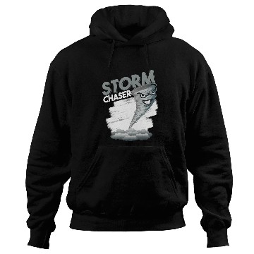Discover Funny Weather Meteorologist Storm Chasers Hurricane Hoodies