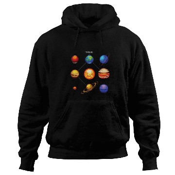 Discover Astronomy Lover Space Science Galaxy Planets Solar System 3 Hoodies