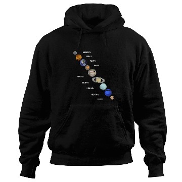 Discover Astronomy Lover Space Science Galaxy Planets Solar System 4 Hoodies