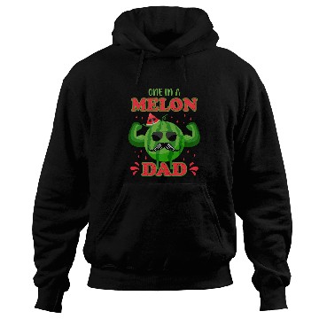 Discover Cute One In A Watermelon Dad Funny Summer Hoodies