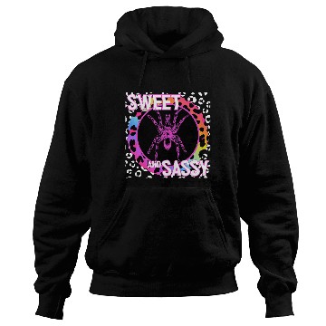 Discover Tarantula Bug 90s Nostalgia Rainbow Leopard Print Tropical Hoodies