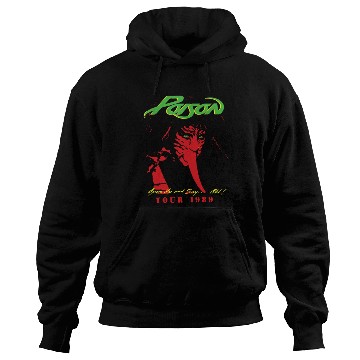 Discover Poison Tour 1989 Hoodies