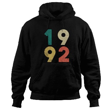 Discover 1992 Vintage Birthday Retro Hoodies