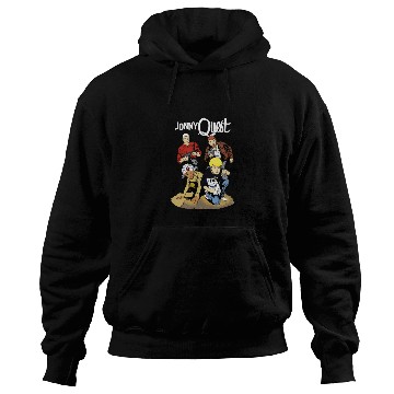 Discover 60s Jonny Quest Tribute with Main Characters Hoodies
