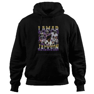 Discover Lamar Jackson 90's Bootleg Vintage Style Hoodies