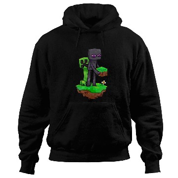 Discover Minecraft Creeper and Enderman Classic Hoodies
