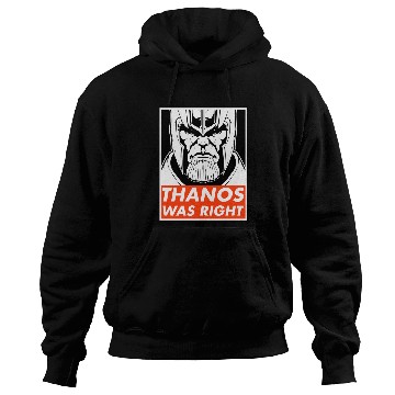Discover Thanos was right Classic Hoodies