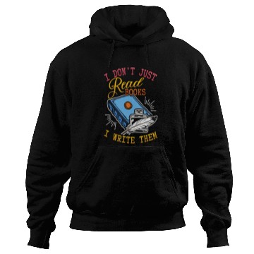Discover Author Writing Writer Literature Book Reading Reader Hoodies