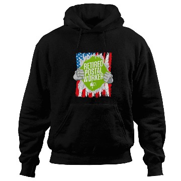 Discover Retired Postal Worker Mailman Retirement 4 Hoodies
