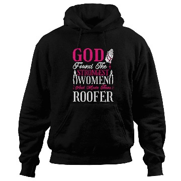 Discover Roofer Religious Christian for Roof Construction Worker Hoodies