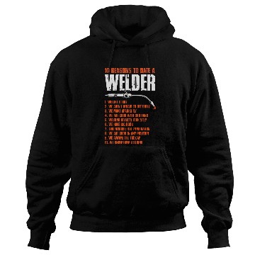 Discover Welding Iron Worker Metalwork Weld Date A Welder Hoodies