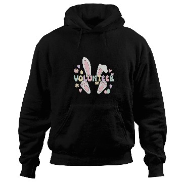 Discover Volunteer Easter Bunny Voluntary Worker Easter Day Hoodies