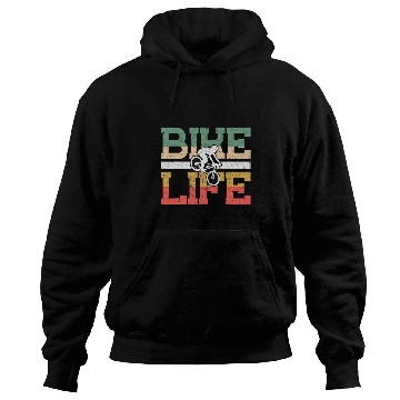 Discover Bike Life Stunt Bike Design MTB Hoodies